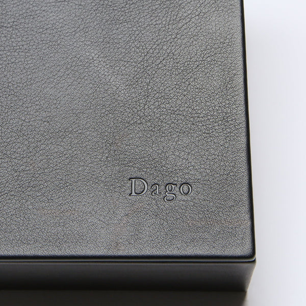 The Box: Leather - Dark Blue - Medium