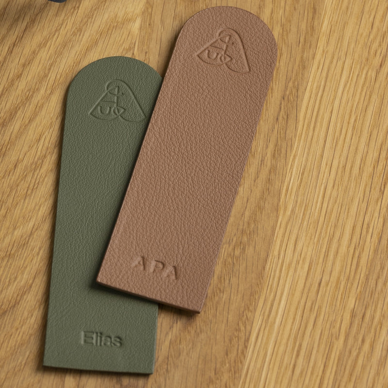 The Bookmark: Leather - Cactus - One size