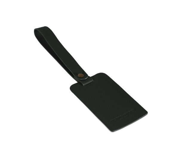 The Luggage Tag: Leather - Forest - One size