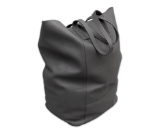 The Megatote: Surplus leather - Grey - Mega