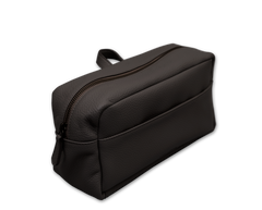 The Washbag: Surplus leather - Black - One Size