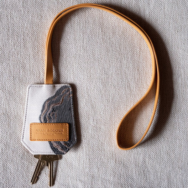 The Keyring: Kiku Fabric - Limited Edition - Long strap