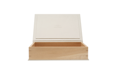 The N-BB01 Bookbox: Oak and leather - Pure - Large